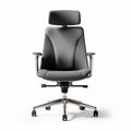 Ergonomic office chair with adjustable headrest and breathable mesh fabric 45 x 60 x 115cm